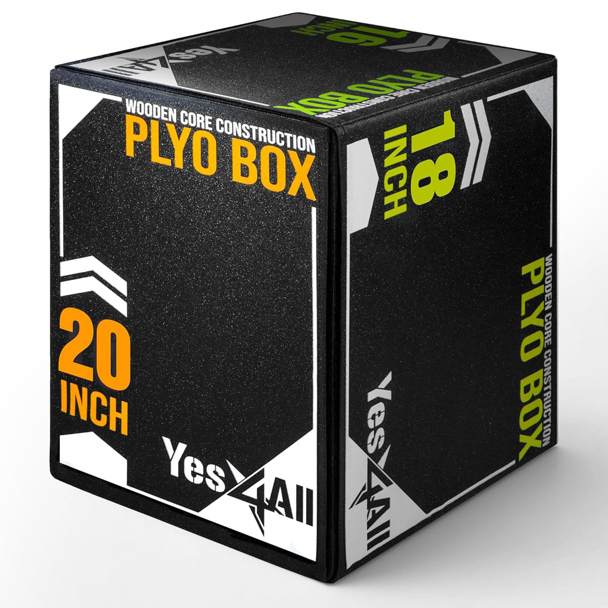 Amazon | Yes4All 3イン1 ソフトプライオボックス 木製コア フォーム